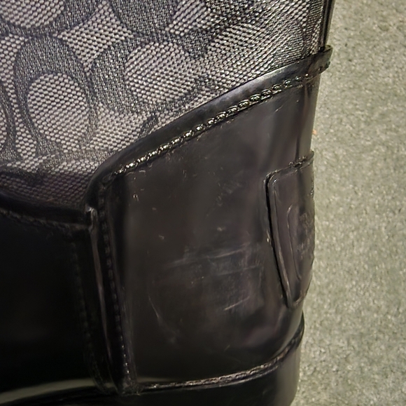 COACH RAIN BOOTS - Picture 8 of 11